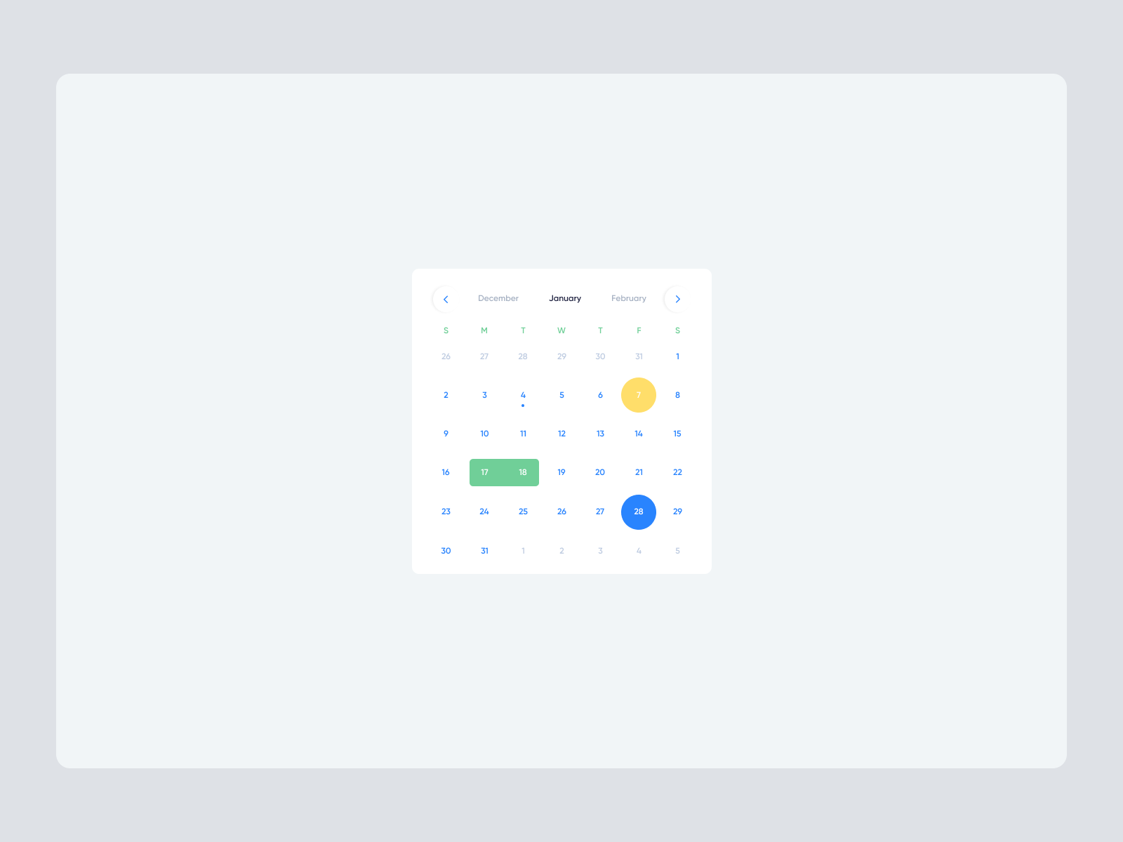 Calendar Widget
