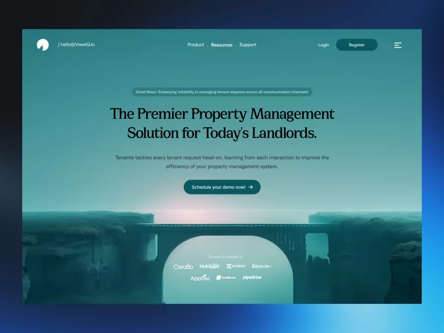 Elegant Property Management Web Design for Modern Landlords