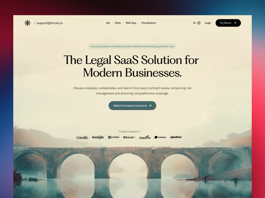 Elegant Legal SaaS Website Design for Modern Enterprises