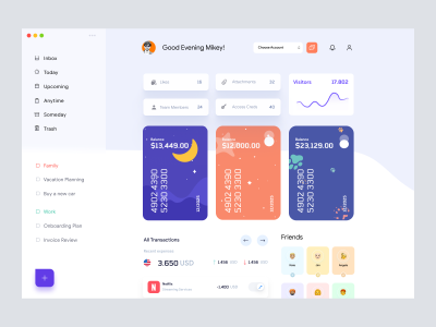 Banking Dashboard UI