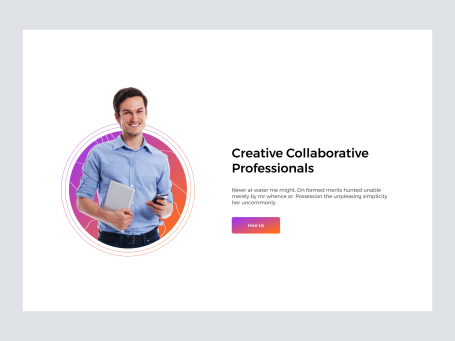 Content Left Image Right Section