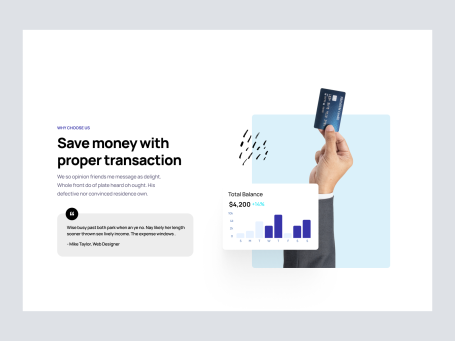 Content Left Image Right Section