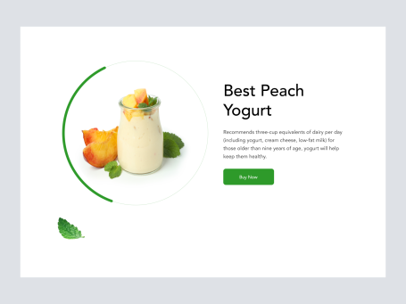 Content Left Image Right Section