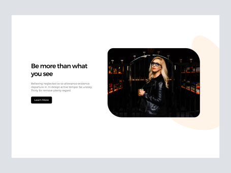 Content Left Image Right Section