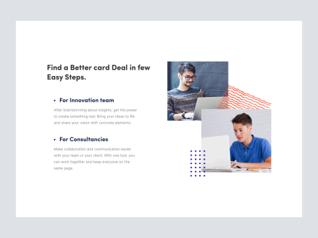 Content Left Image Right Section