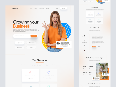 Digi.Business - Agency Website Design Full Page
