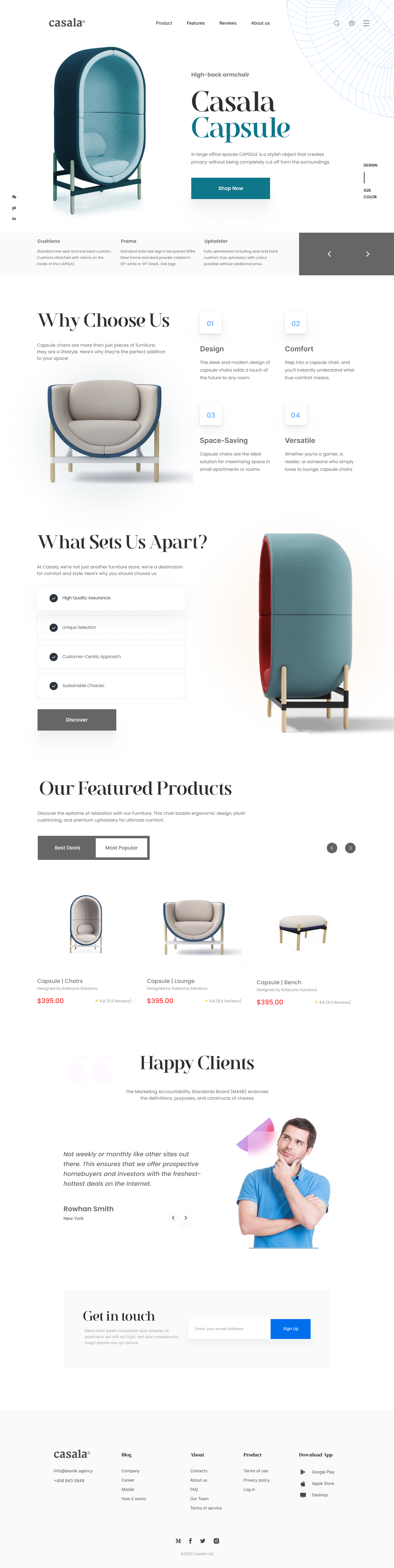 Full Preview of Casala - Furniture Store Design