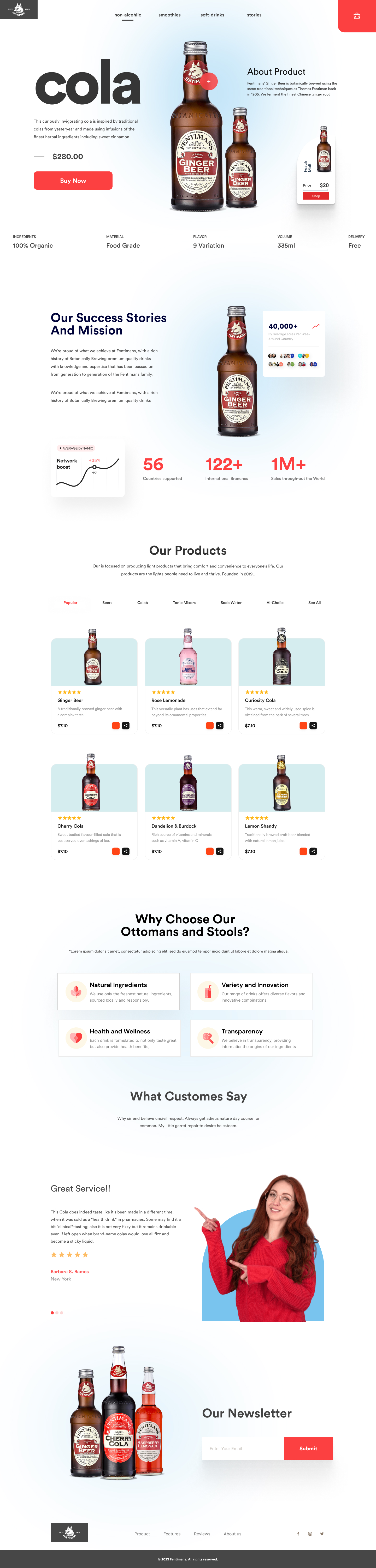 Full Preview of Cola - Store Design for Cold Drinks