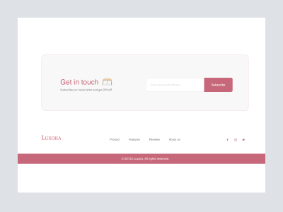 Luxora funiture - Products