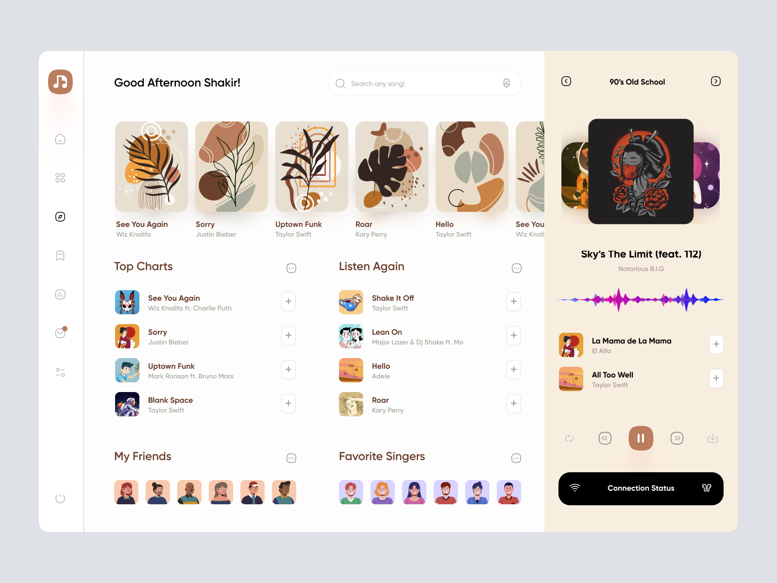 Music Player App UI