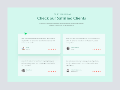 PIaleovalley Store Website Design - Testimonials