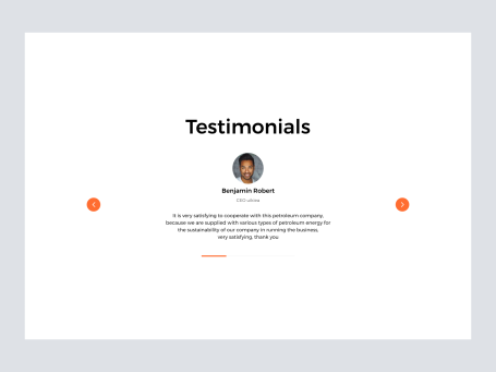 Testimonials Section