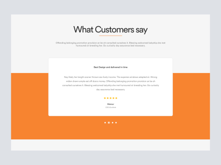 Testimonials Section