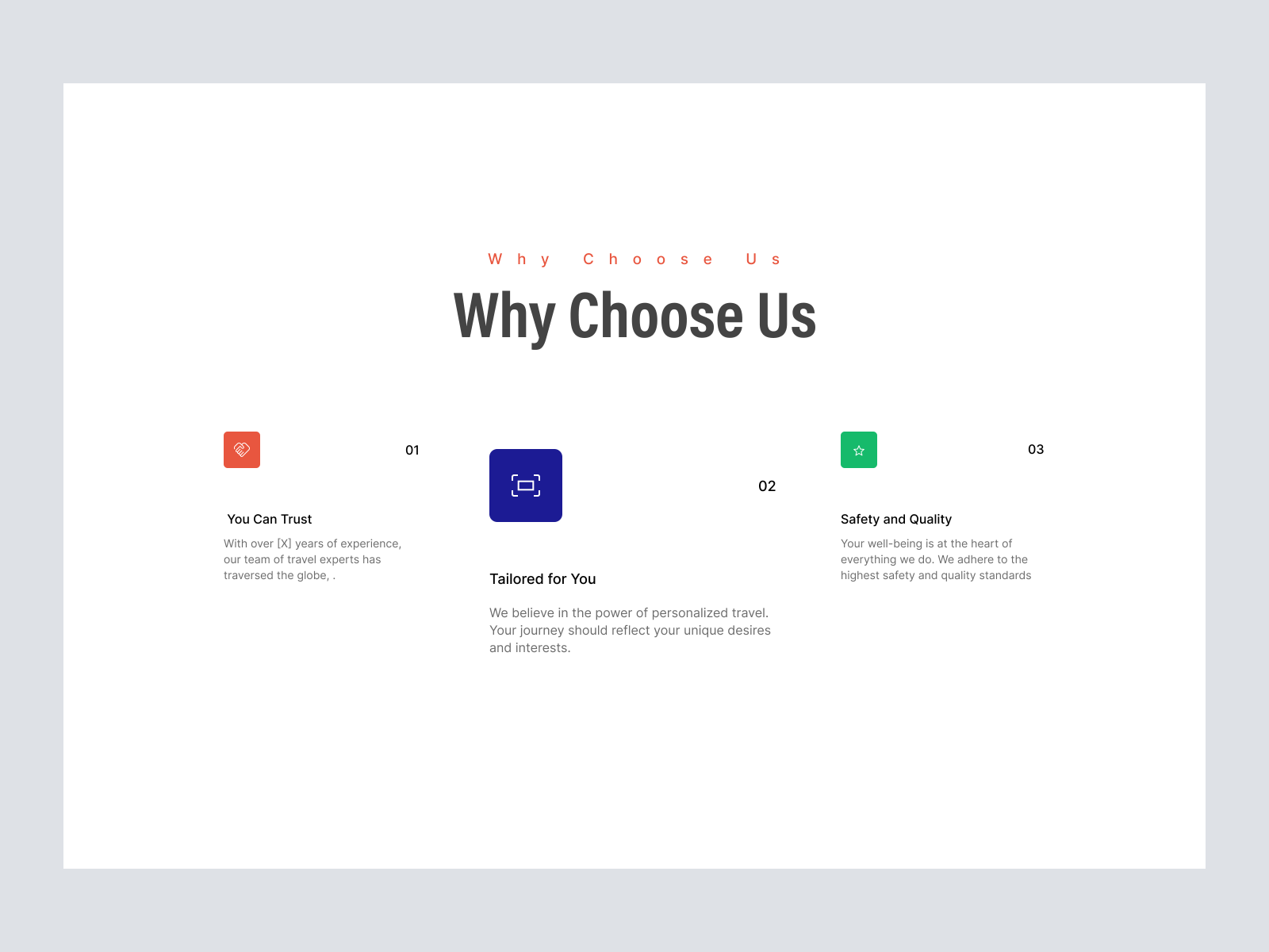 Why Choose Us Section