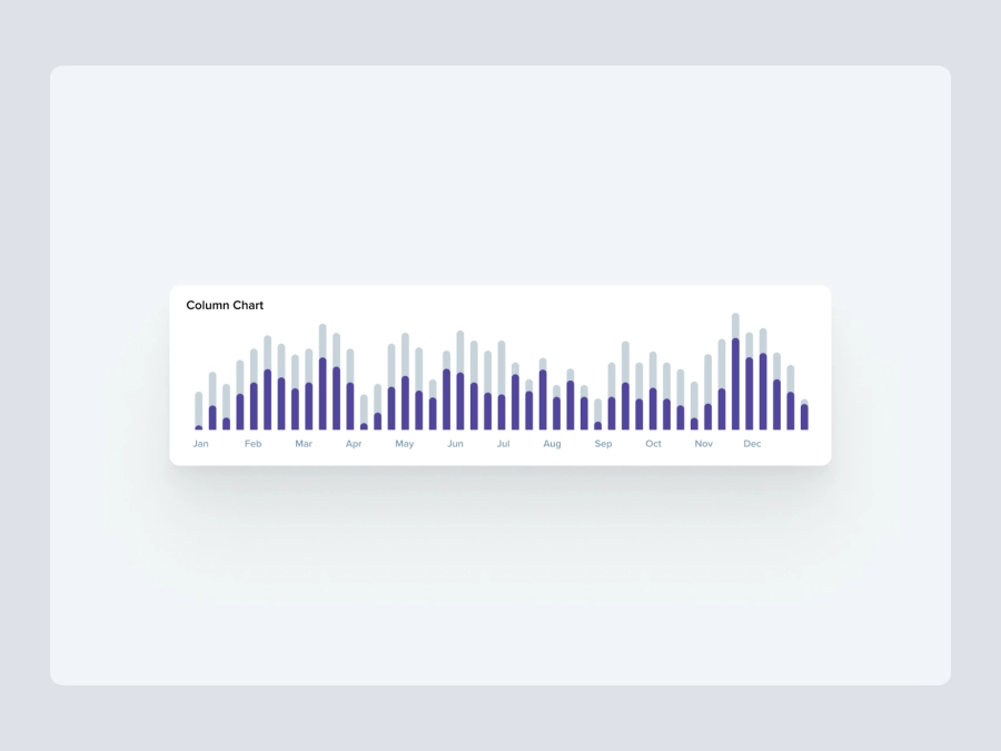 Download Column Chart for Figma and Adobe XD