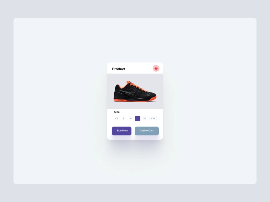 Download Product Card Widget for Figma and Adobe XD