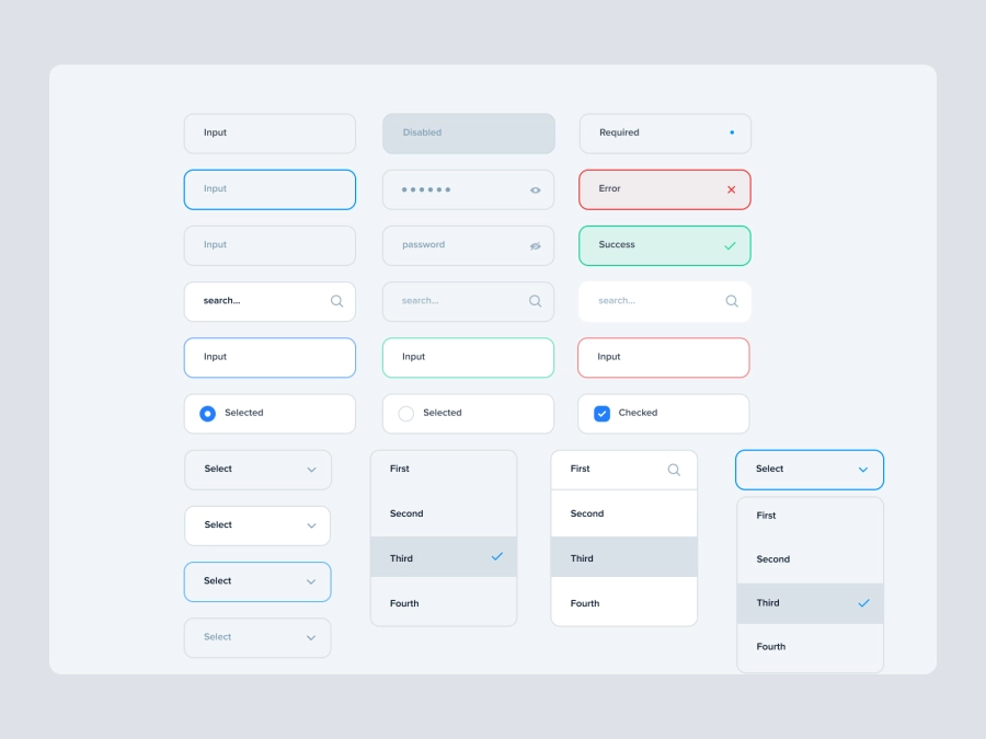 Download Inputs for Figma and Adobe XD