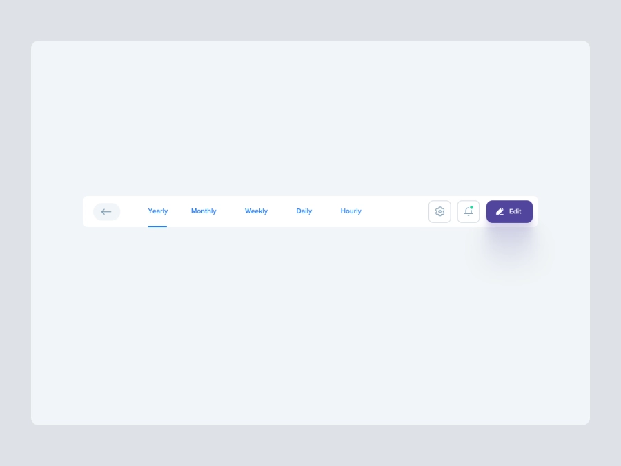 Download Dashboard Top Nav for Figma and Adobe XD