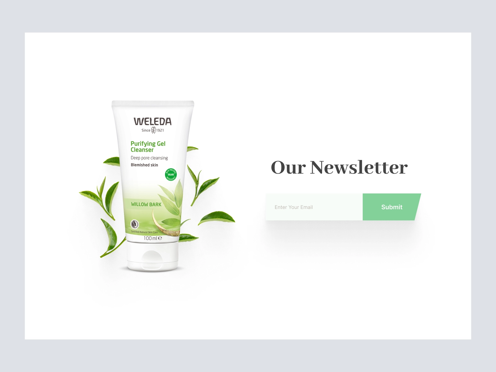 Weleda - Cosmetics and Beauty Store for Figma and Adobe XD - screen 4