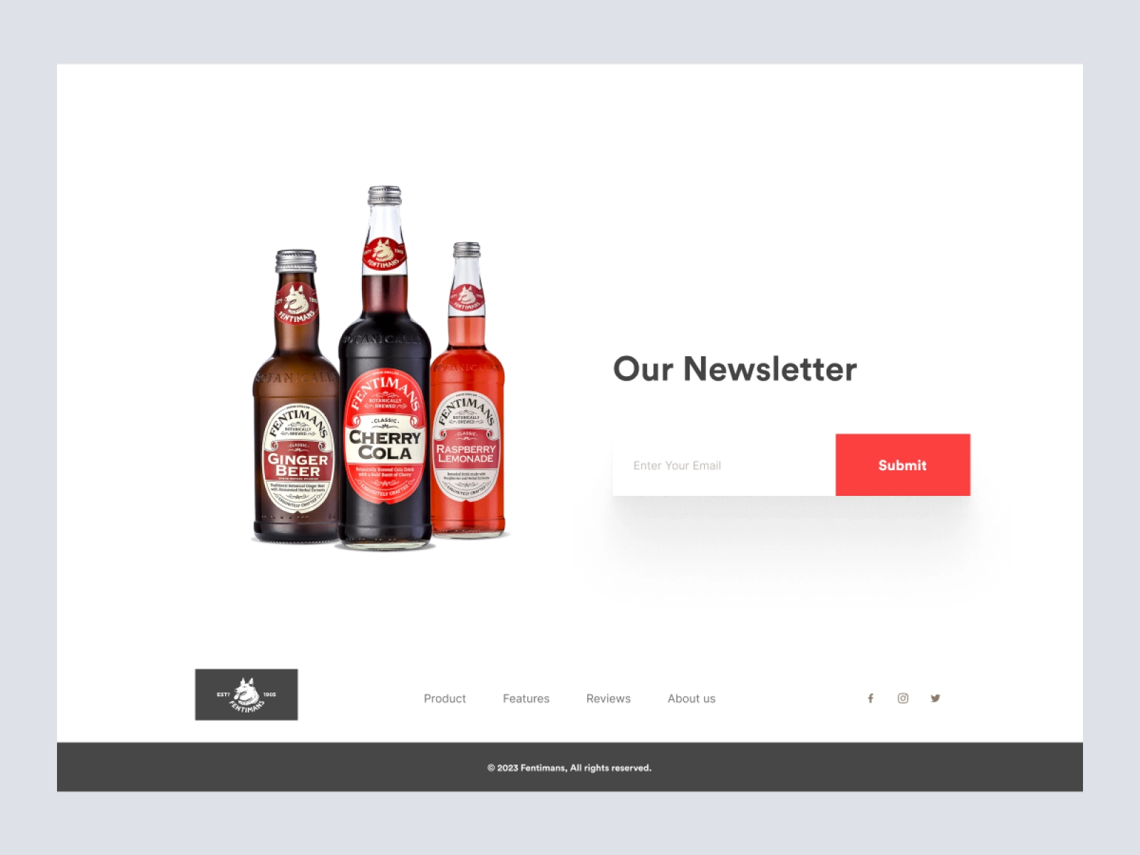 Cola - Store Design for Cold Drinks for Figma and Adobe XD - screen 6