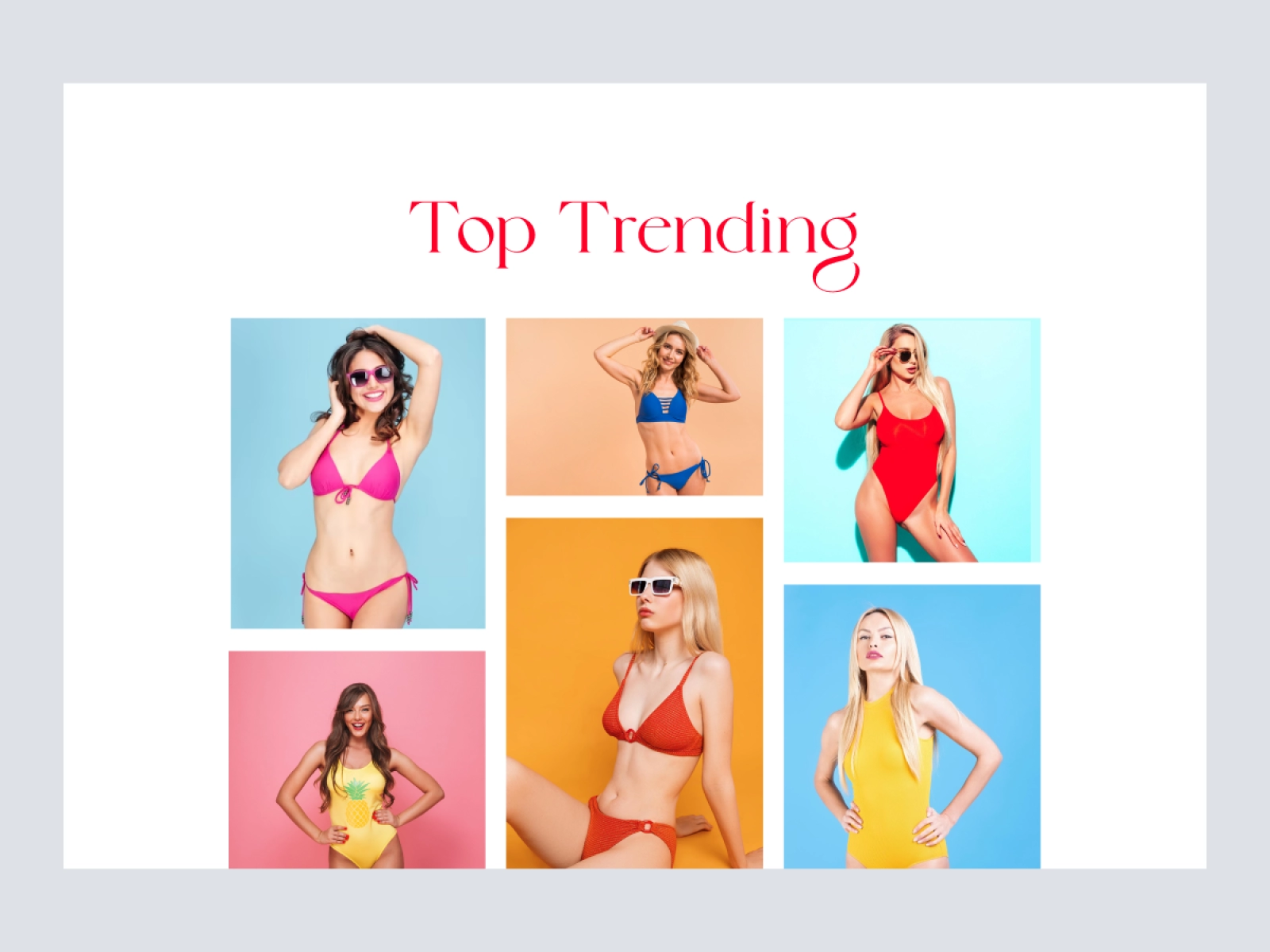 Mermaind - Swimwear Shopify Store for Figma and Adobe XD - screen 4