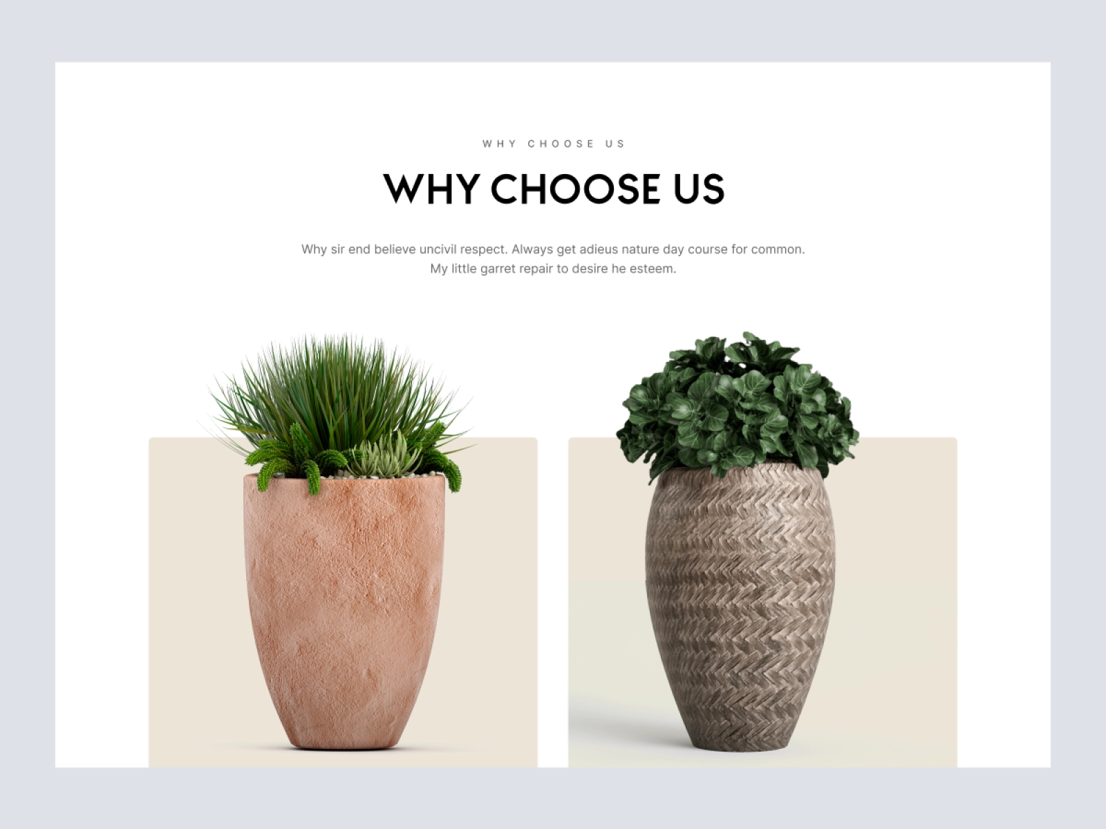 Reflect - Ceramic Vases and Home Decore Products for Figma and Adobe XD - screen 2
