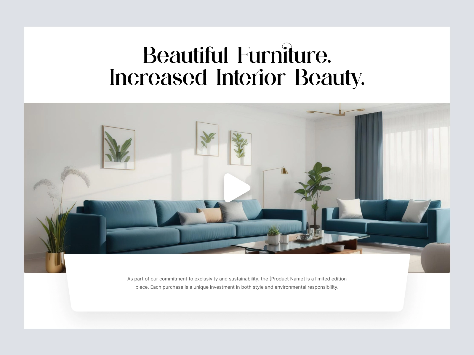 ZenNest - Modern Furniture Store for Figma and Adobe XD - screen 5