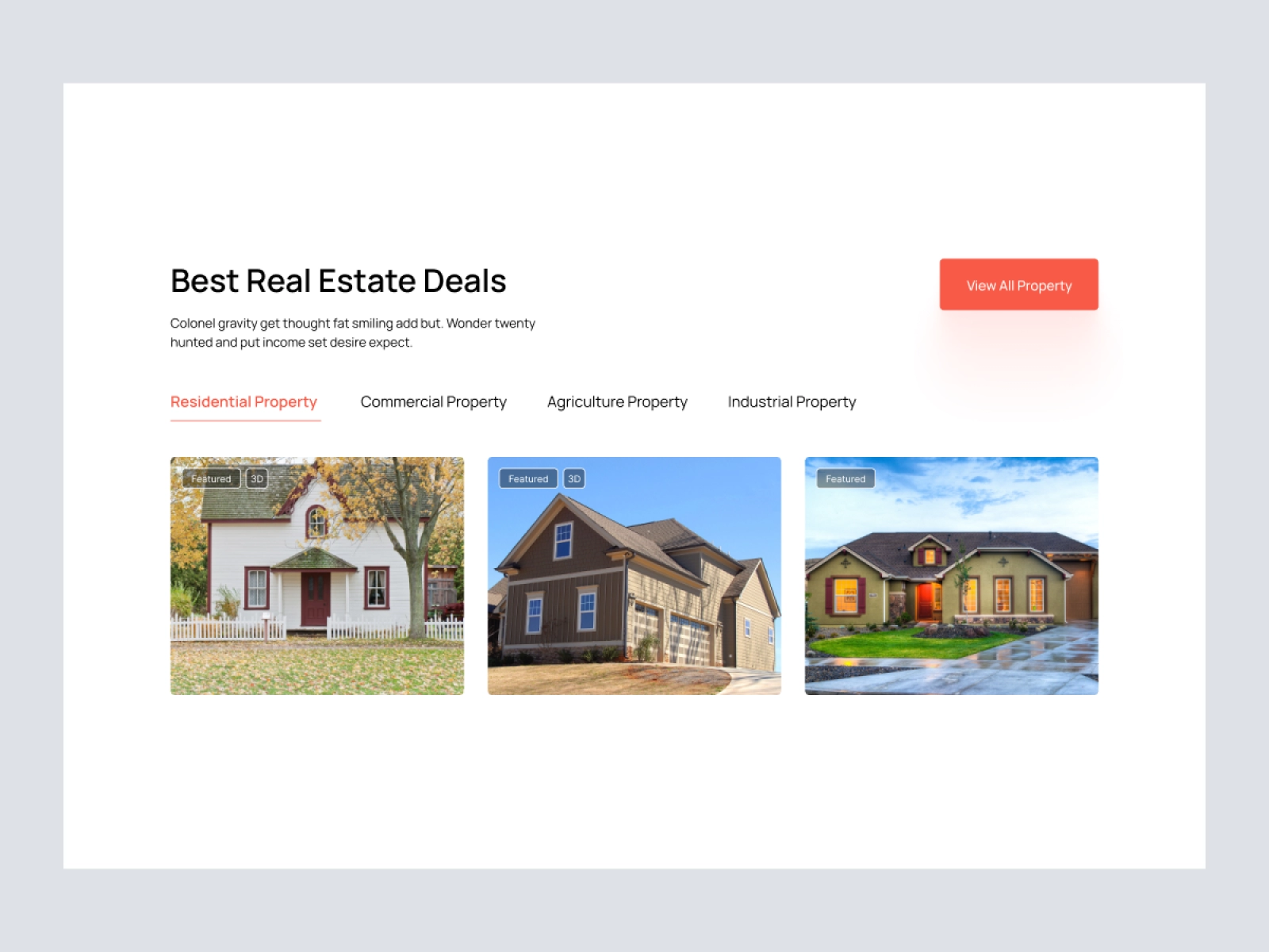 Construction Company / Real Estate Agency Website screen 5