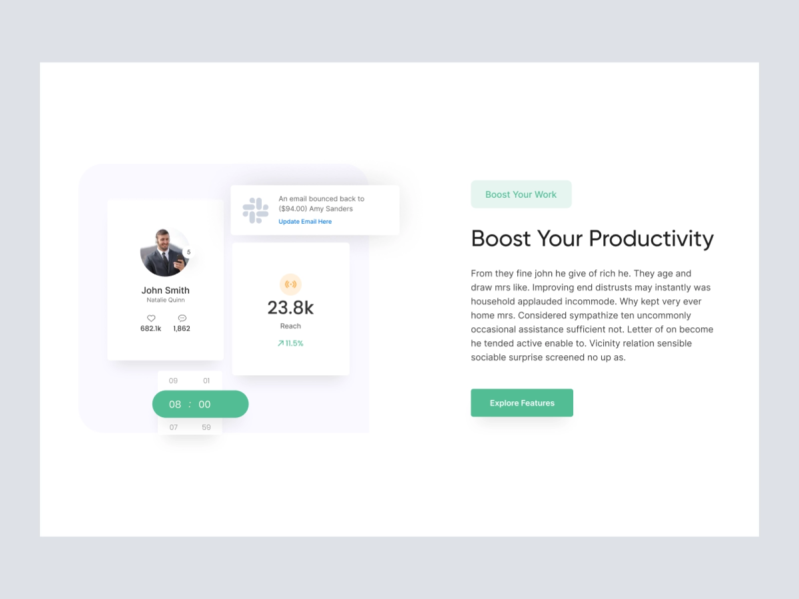 Techiyon - Growth Marketing Company SaaS Landing Page for Figma and Adobe XD - screen 2