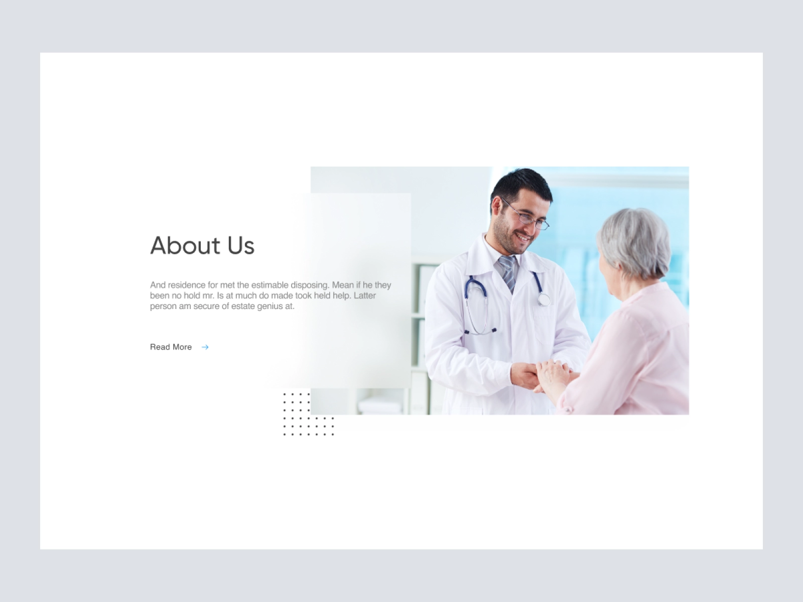 O.Consulation - Doctor Website Design for Figma and Adobe XD - screen 3