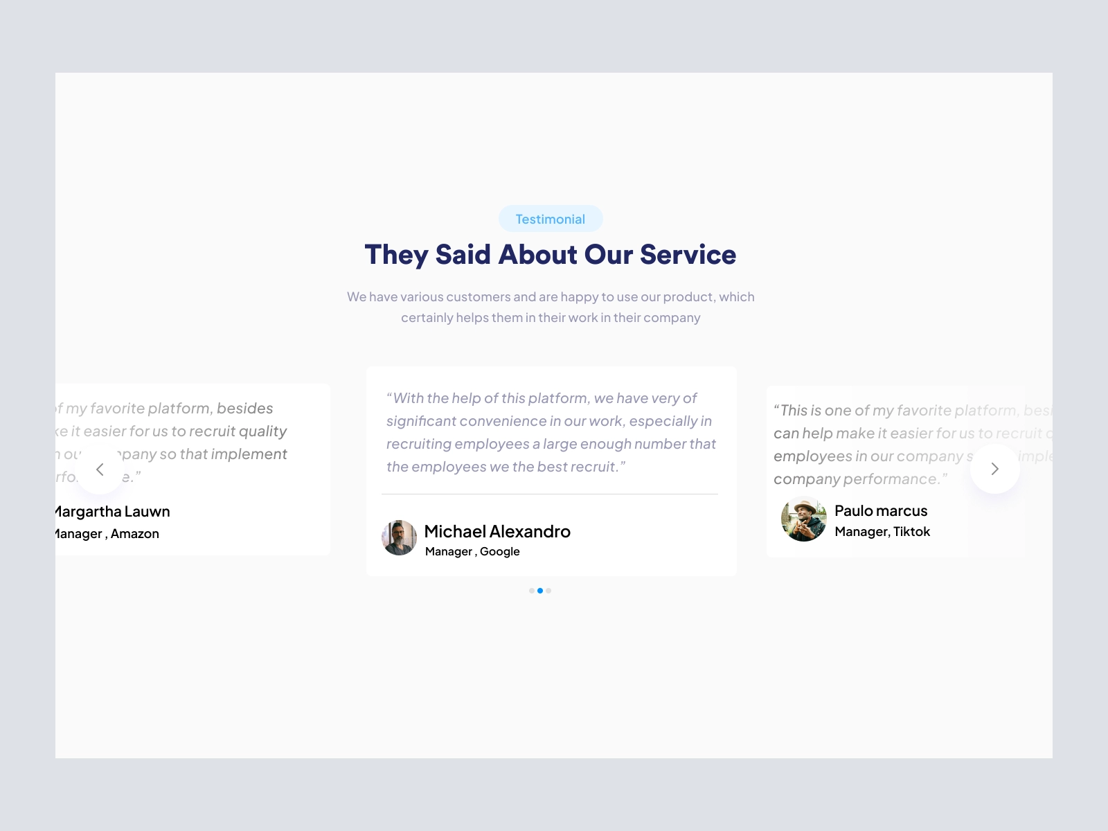 TalentLink - Saas Landing page Design for HR Management for Figma and Adobe XD - screen 5