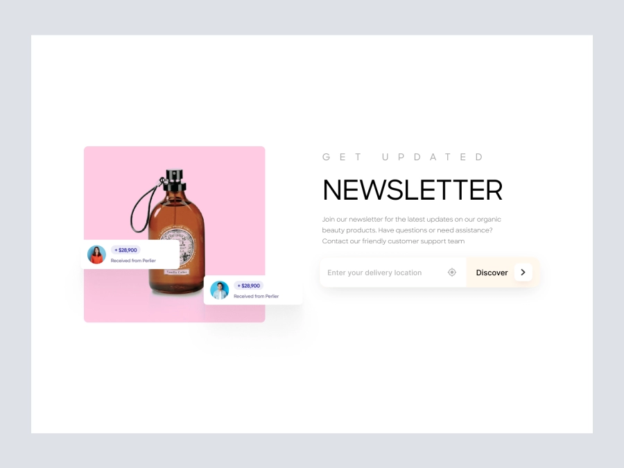 Download Newsletter for Figma and Adobe XD