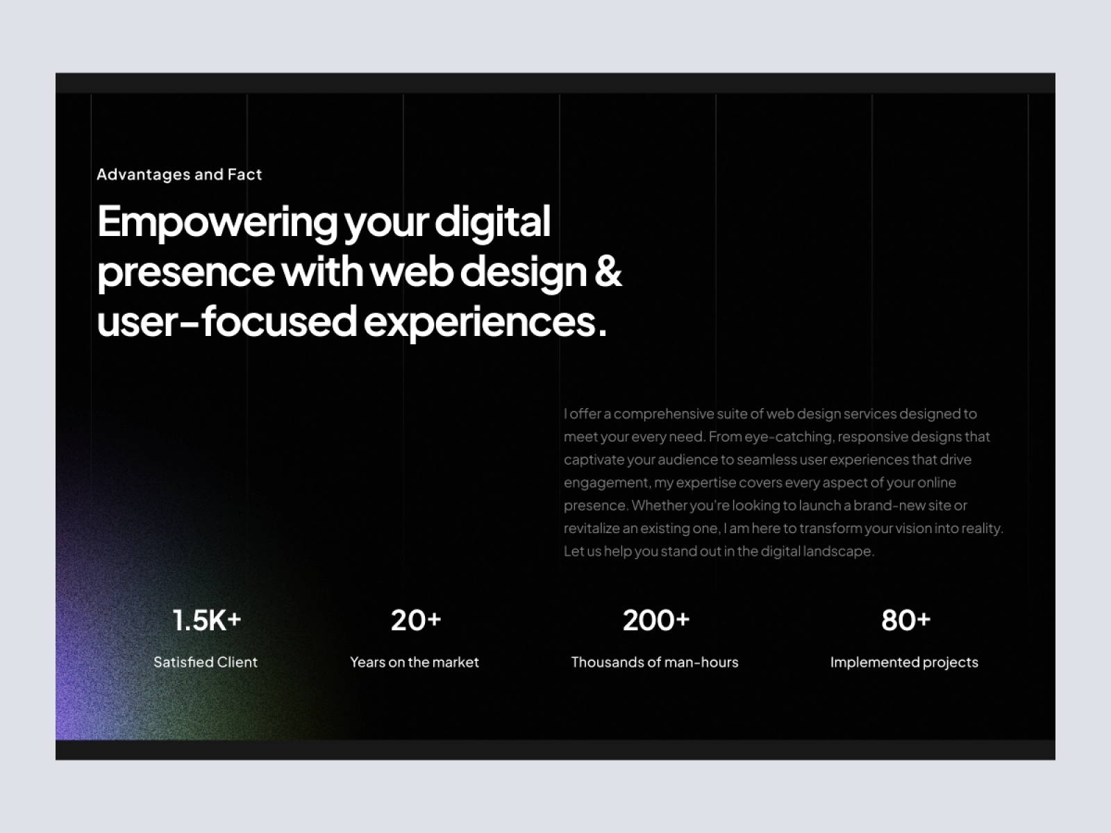 Albela - Freelancer Website Homepage Design for Figma and Adobe XD - screen 2