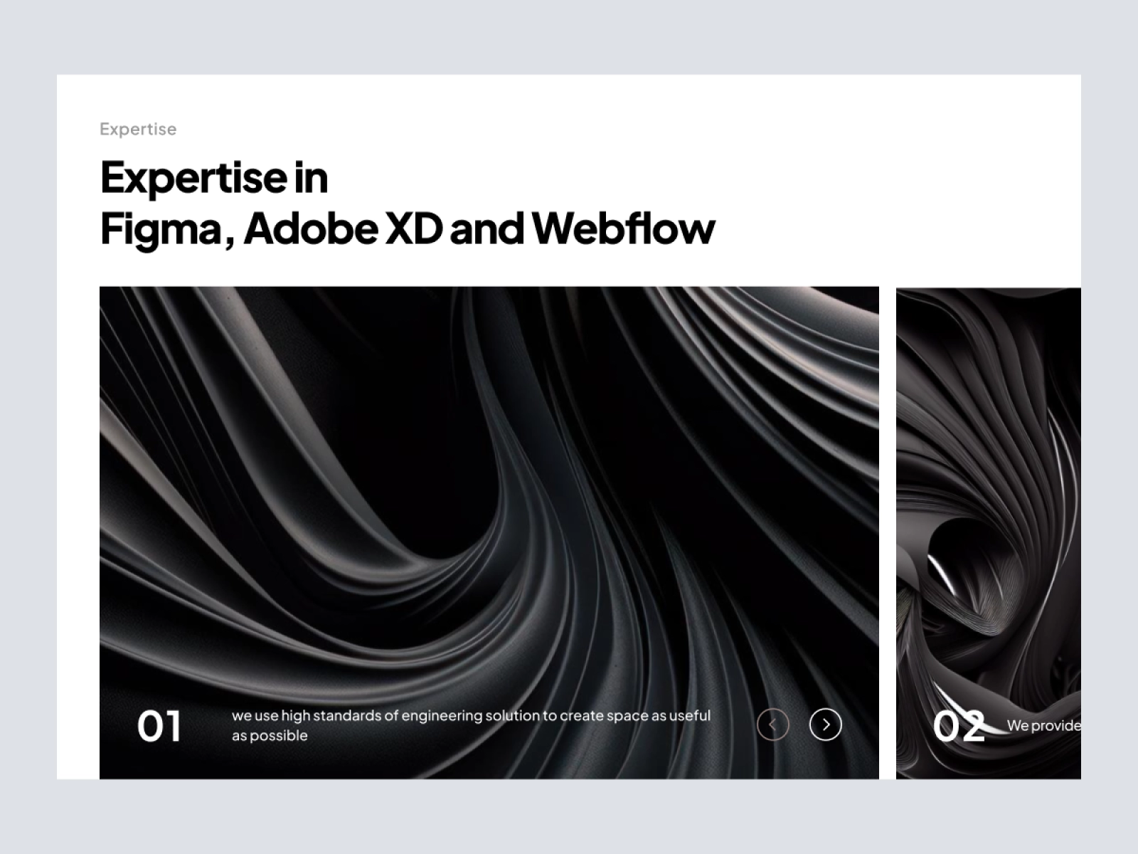 Albela - Freelancer Website Homepage Design for Figma and Adobe XD - screen 3