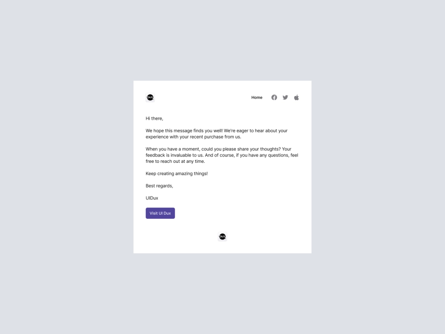 Download Email Design Templates - Basic Email Design for Figma and Adobe XD