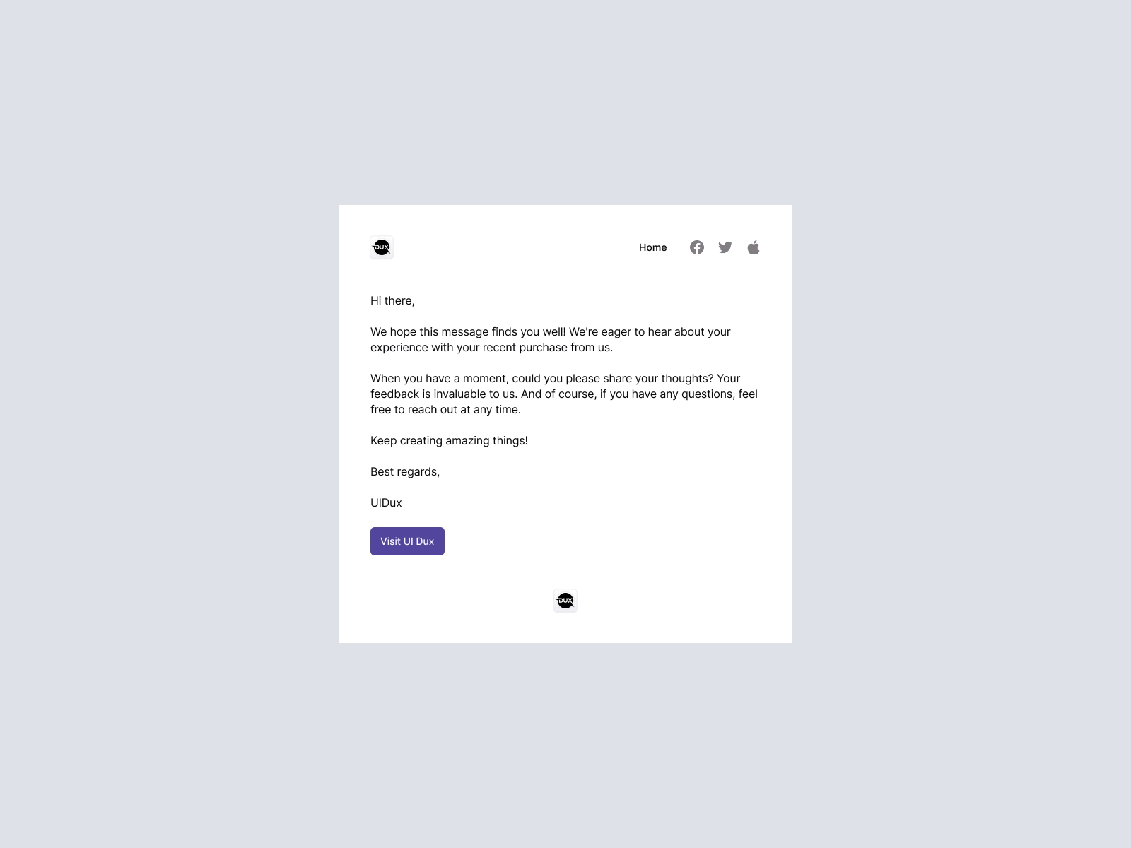 Email Design Templates - Basic Email Design