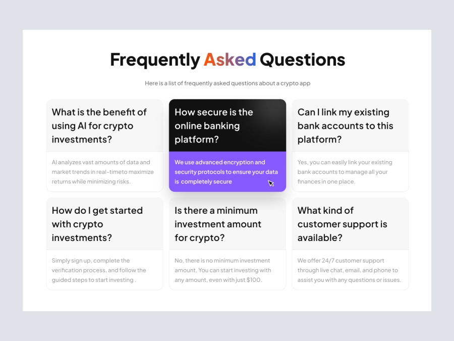 Download FAQs Section for Figma and Adobe XD