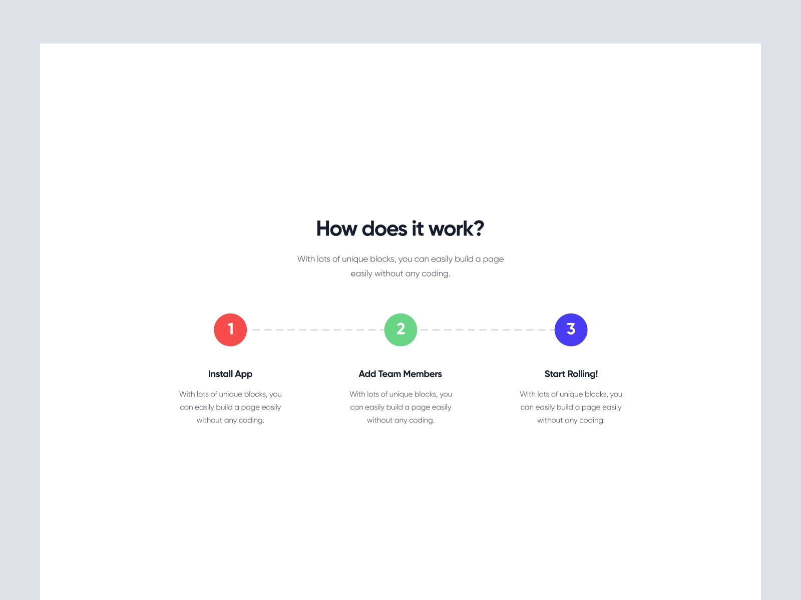 Teamiya - Mobile App Landing Page - Full Page for Figma and Adobe XD - screen 2
