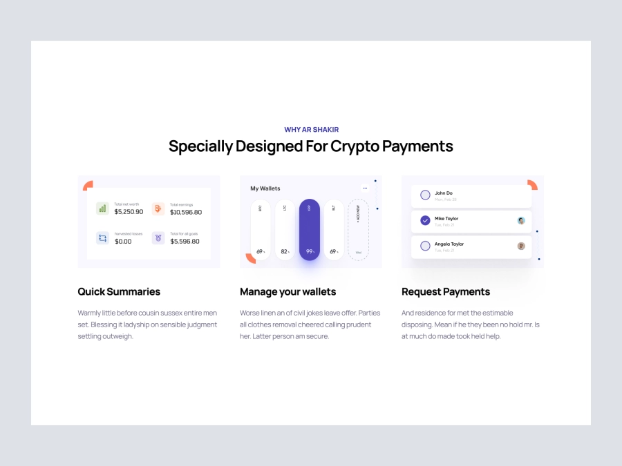 Download About Section for Figma and Adobe XD