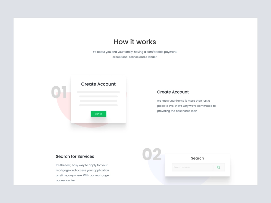 Download How It Works Section for Figma and Adobe XD