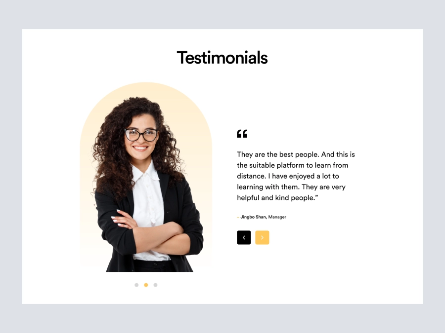 Download Testimonials for Figma and Adobe XD